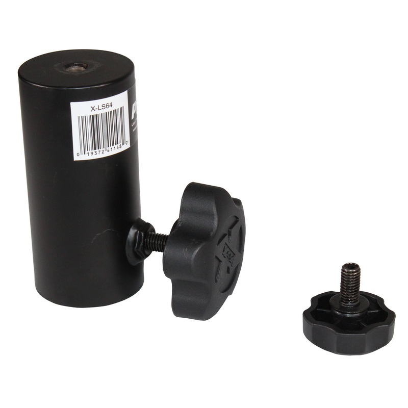 ProX X-LS64 Universal Compact Single Stud Lighting Mount for Most Speaker Stands