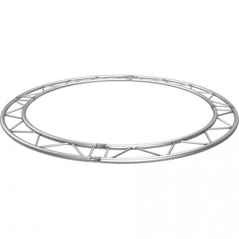 XT-CH656-4X90 2.0M – 6.56ft Flat I-Beam Circle Truss Package | 4 – 90 Segments | 2mm Wall