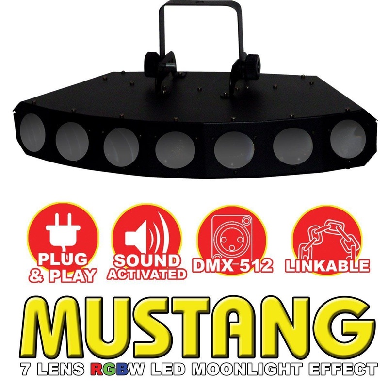 XStatic X-732 LED MUSTANG Moonlight RGBW 385 LEDs Effect DJ Club Stage 110-240V