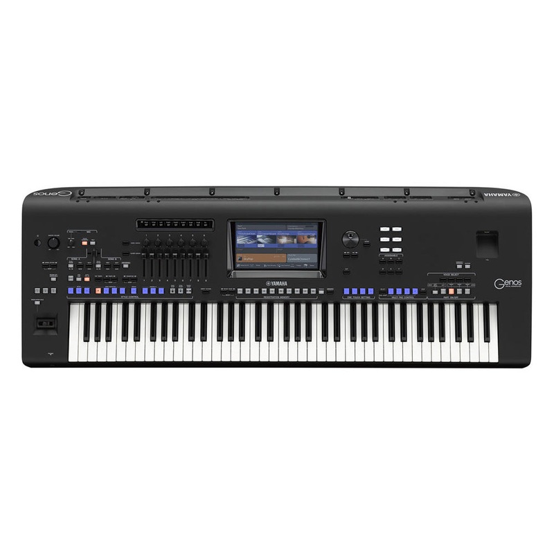 Yamaha Genos 76-Key Arranger Workstation Keyboard 889025112888