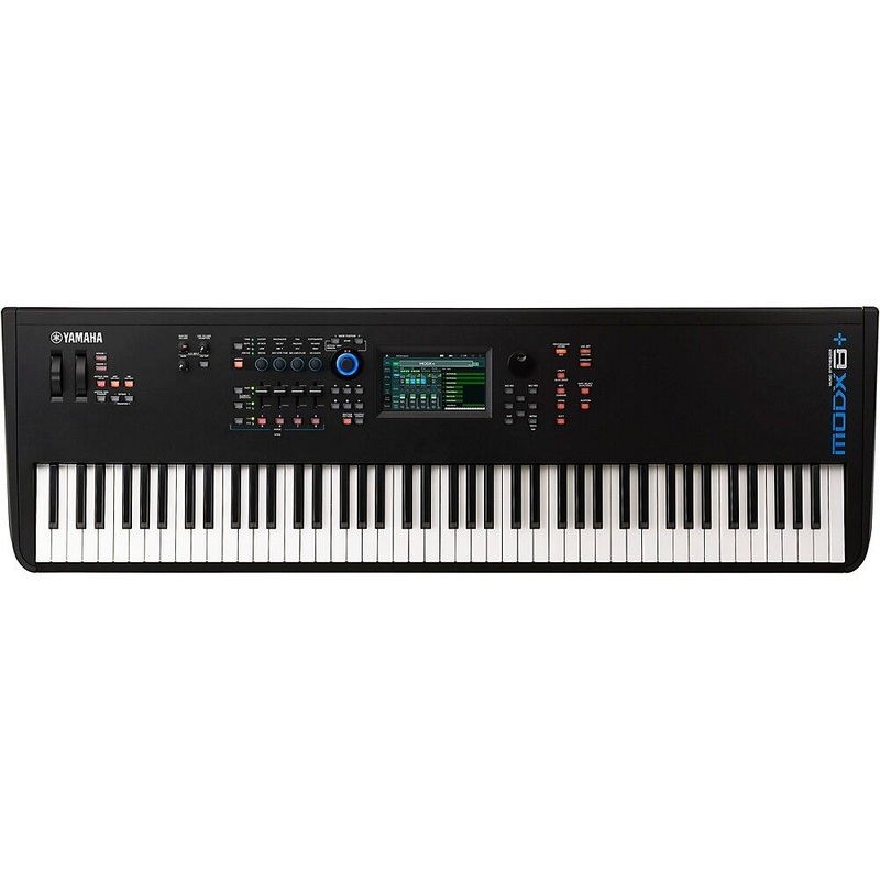 Yamaha MODX8+ Plus GHS-Weighted 88-Key Synthesizer – UPC: 889025141932