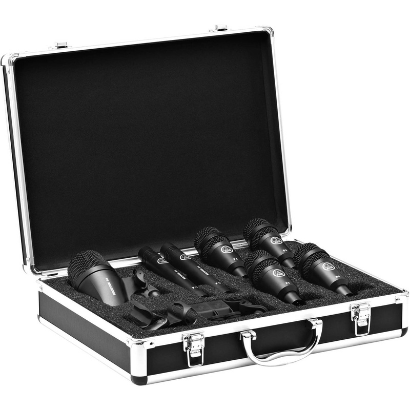 AKG Drum Set Session I 2581H00150 Drum Microphone Bundle DSS1
