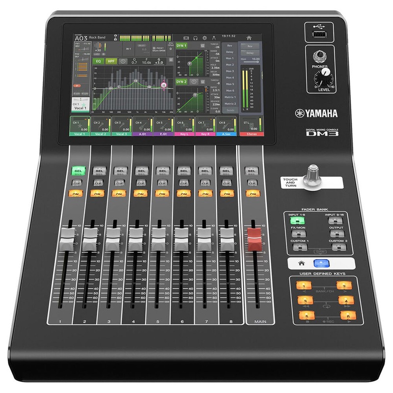 Yamaha DM3 Standard Ultra Compact Digital Mixing Console Multi-Track Recording DM3S