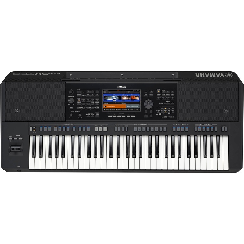 Yamaha PSR-SX720 61-Key Mid-Level Arranger Keyboard PSRSX720