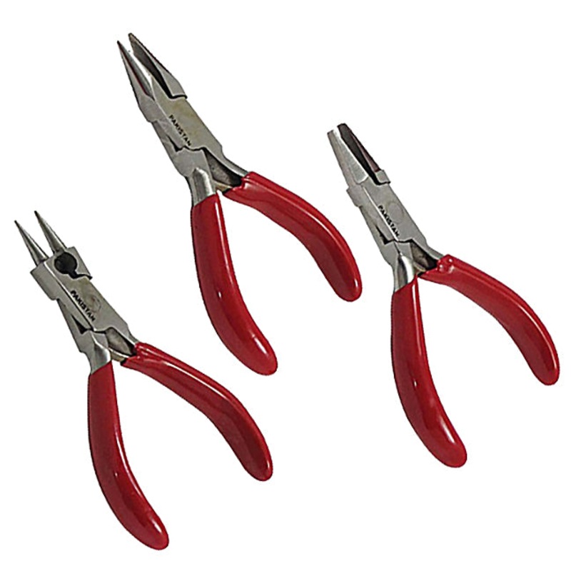 3pc- 3″Professional Mini Jewelery Plier Set