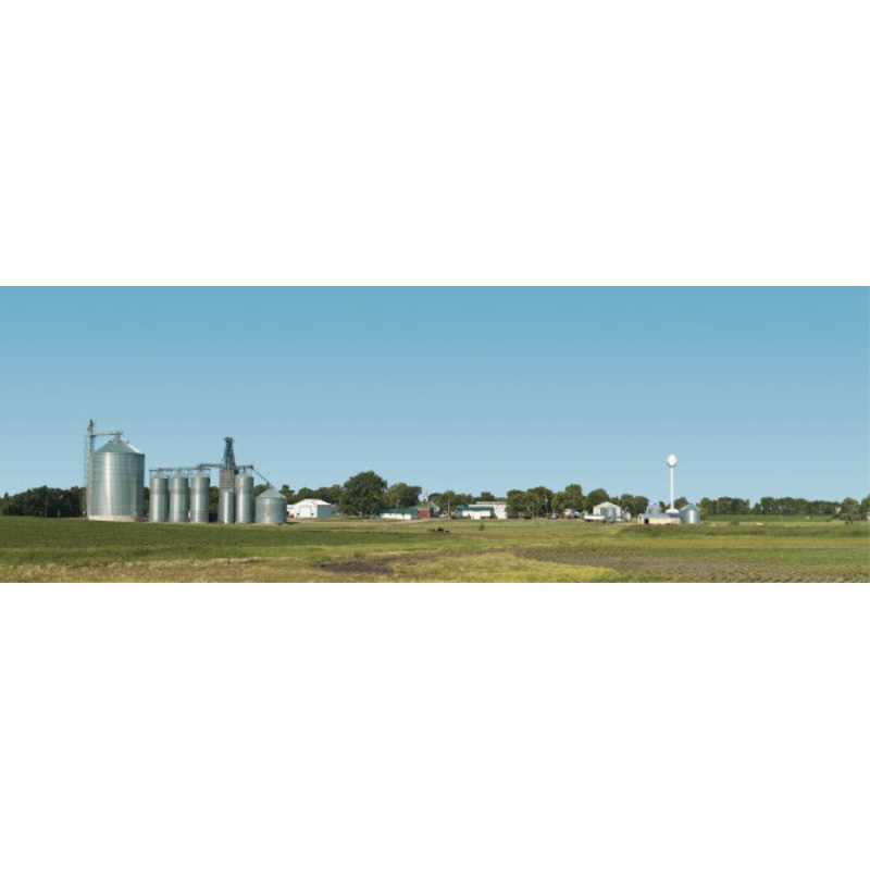 **NEW ITEM**  Background – Farm with Silos