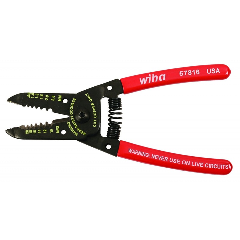 Wire Stripper & Cutter – 6″