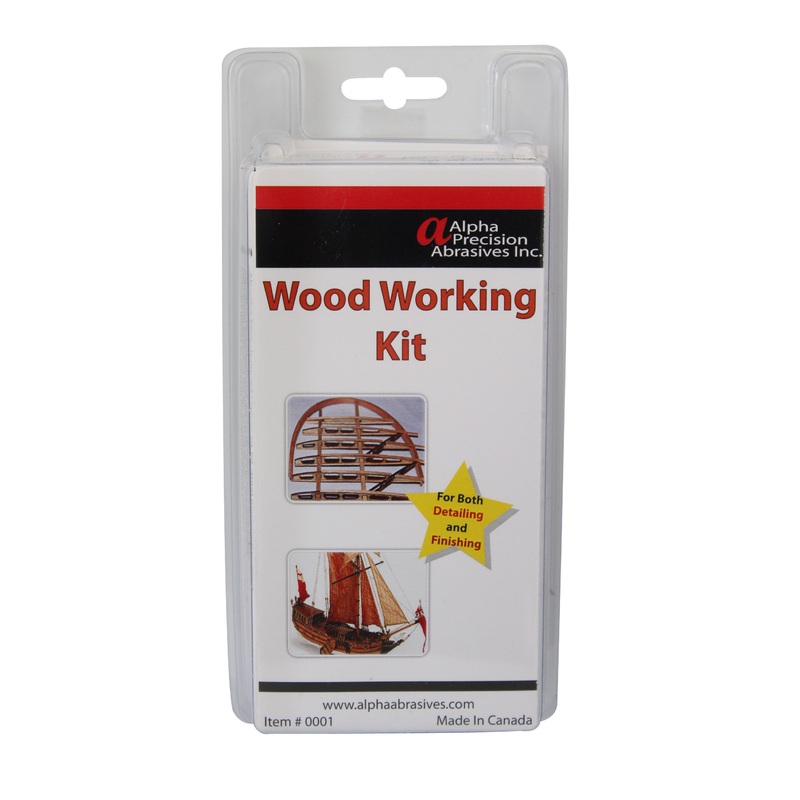 Wood Working & Finishing Kit