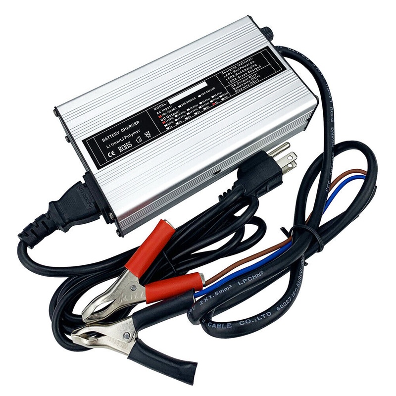 24V 25A Smart Charger for Lithium LiFePO4 Deep Cycle Rechargeable Batteries
