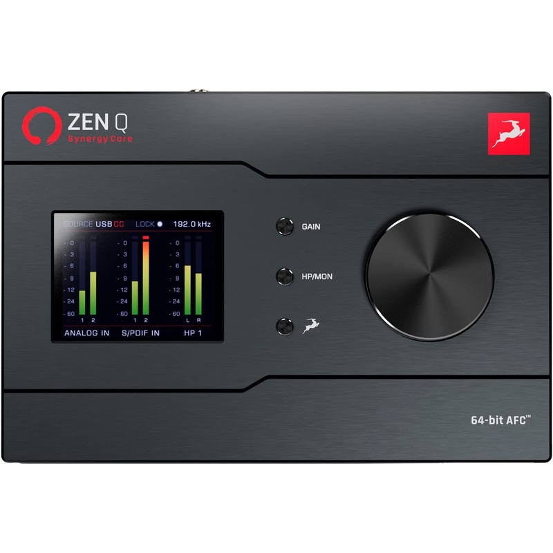 Antelope Audio Zen Q Synergy Core 14×10 Bus-Powered USB-C Audio Interface with Onboard Real-Time Effects