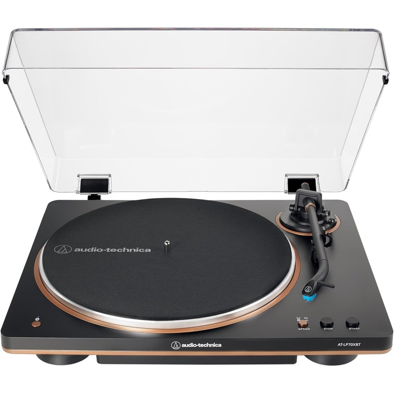 Audio-Technica AT-LP70XBT-BZ Wireless Turntable (Black/Bronze)