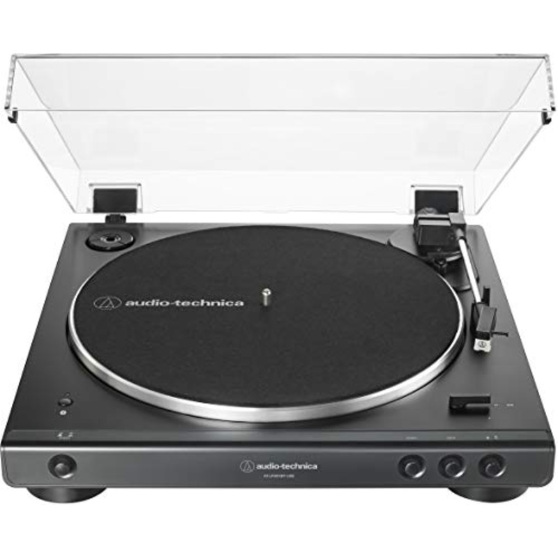 Audio-Technica Consumer AT-LP60USB Fully Automatic Belt-Drive Turntable