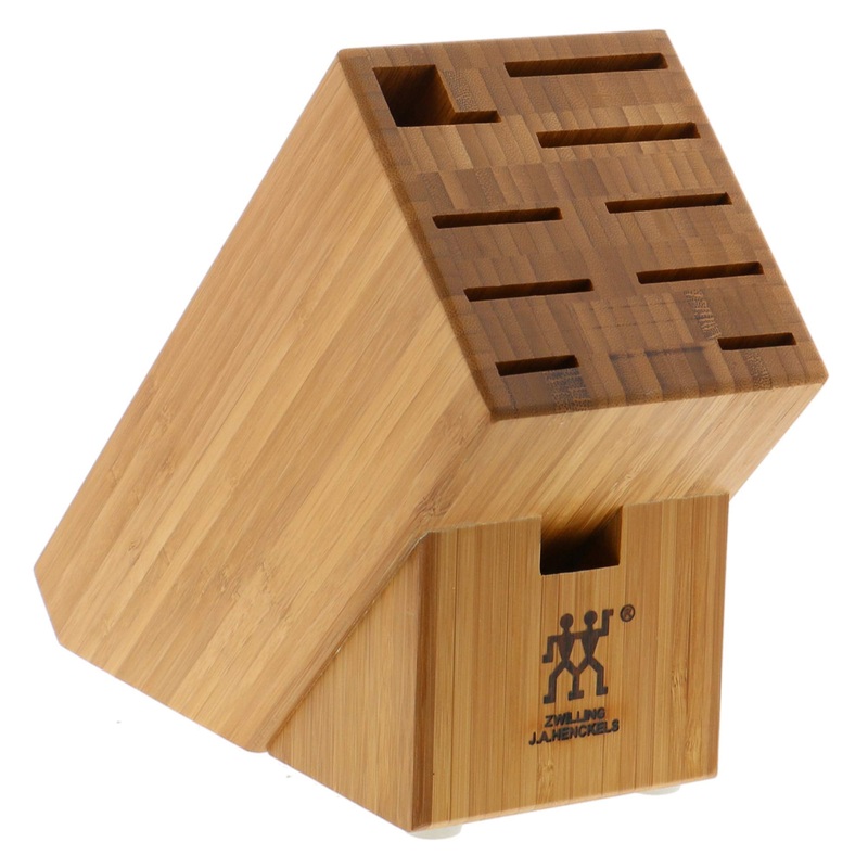 ZWILLING 10-Slot Bamboo Storage Block