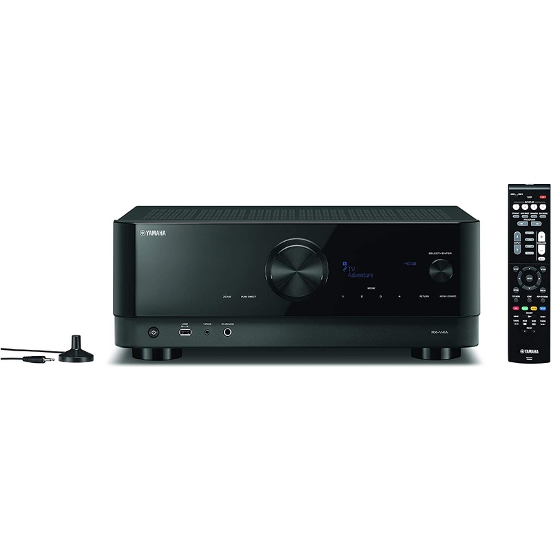 Yamaha RX-V4A 5.2 Channel 8K Home Theater AV Receiver (Certified Refurbished)