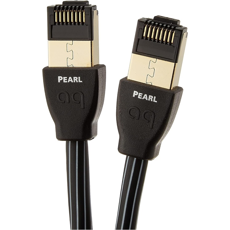 AudioQuest 0.75 m RJ/E Pearl Cat 7 Black Networking Cable