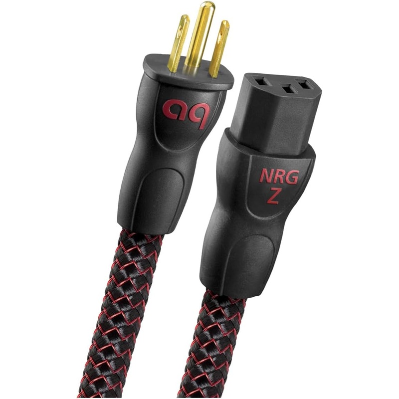 AudioQuest NRG-Z3 High-Performance Low-Distortion 3-Pole AC Power Cable, IEC C13 connector (2 meters/6.5 feet)