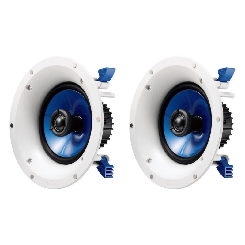 Yamaha NSIC600WH 6-1/2″ 2-Way In-Ceiling Speakers (Pair/White)
