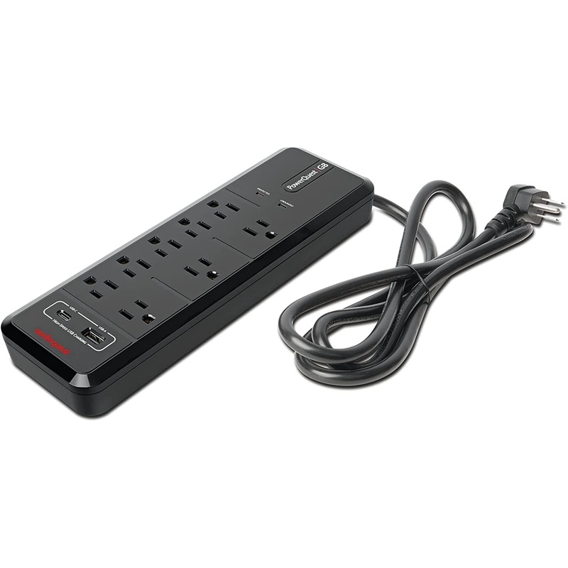 AudioQuest PowerQuest G8  8-Outlet Surge Protector with USB-A and USB-C Charging Ports