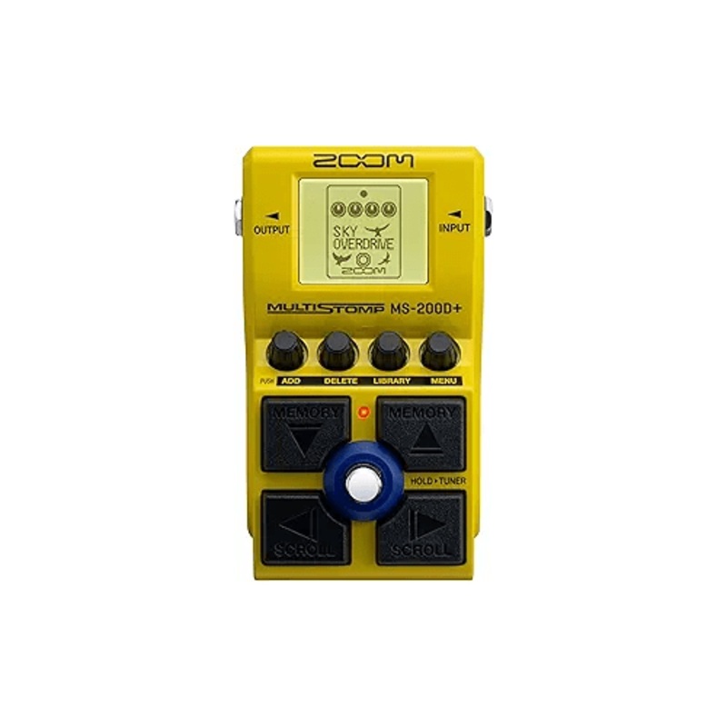 Zoom MS-200D+ MultiStomp Guitar Effects Pedal