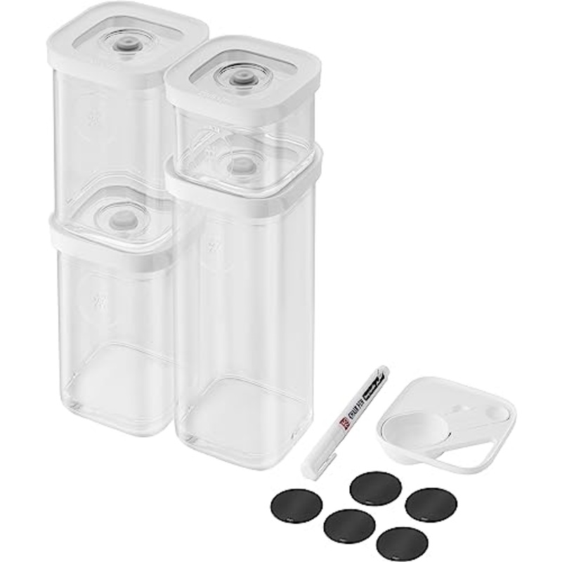 ZWILLING Fresh & Save CUBE Storage Organizer 6-Piece, S, Pantry Organizers