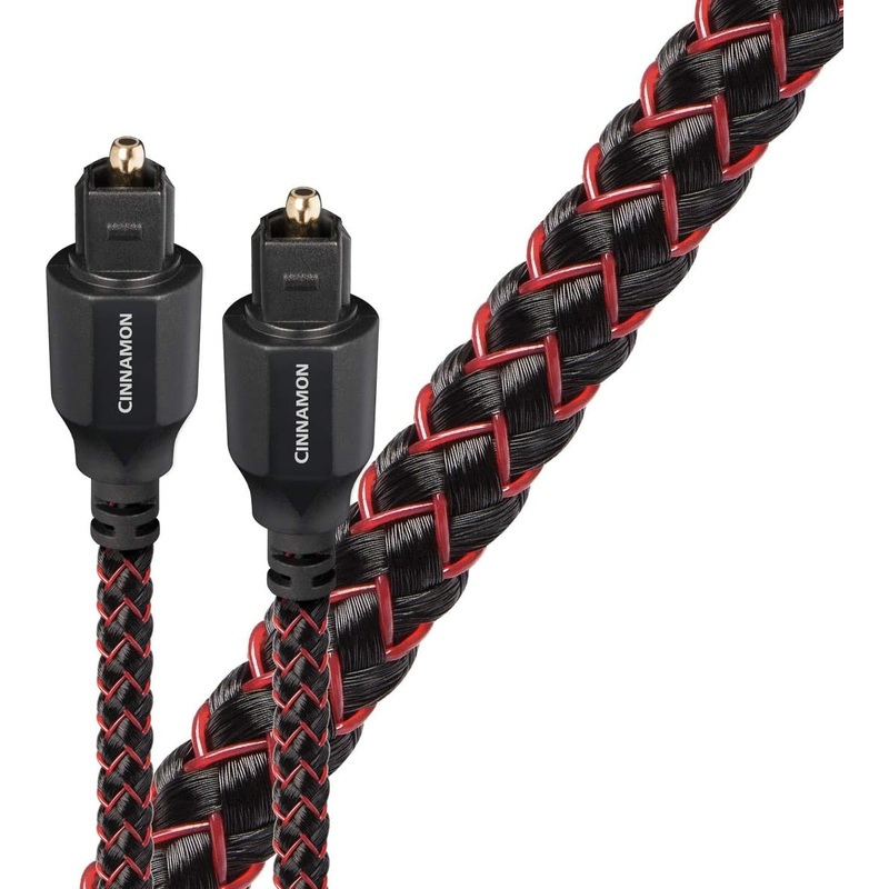 AudioQuest Cinnamon OptiLink Toslink Optical Digital Audio Cable
