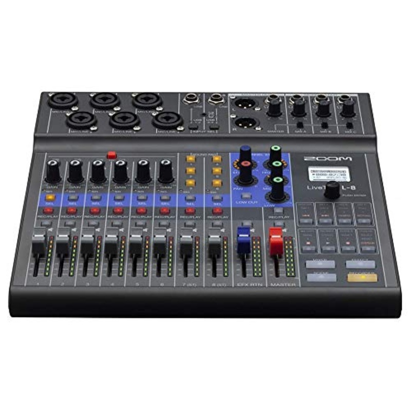 Zoom LiveTrak L-8 Podcast Recorder