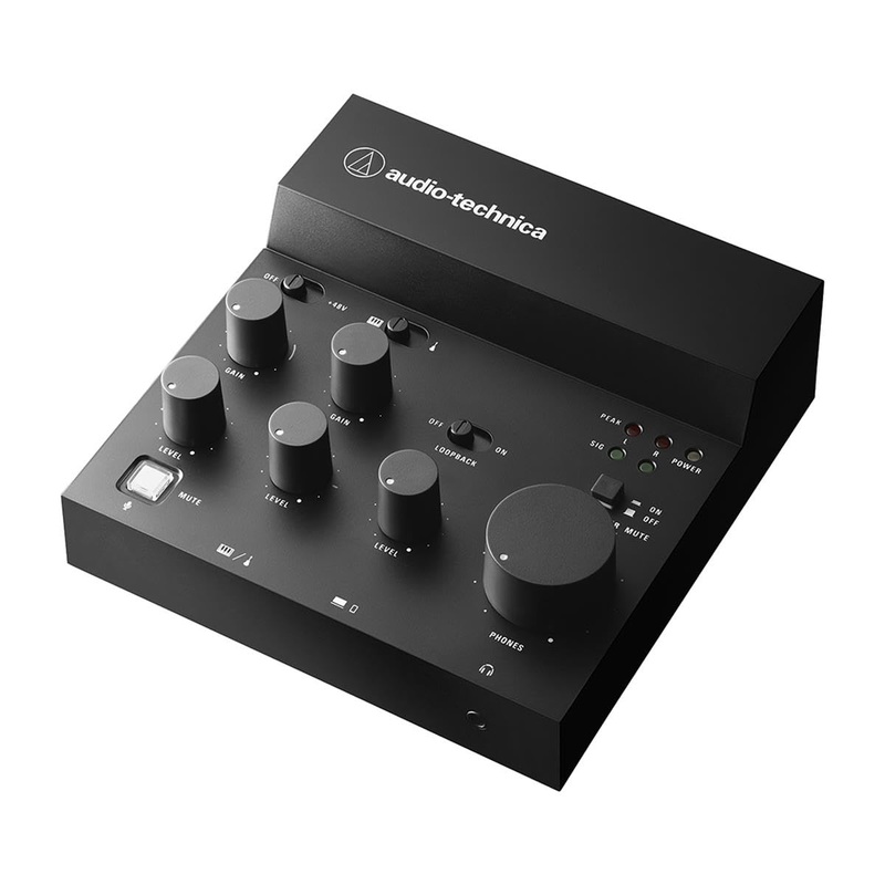 Audio Technica AT-UMX3 USB Desktop Audio Mixer