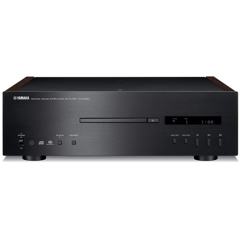 Yamaha CD-S1000BL Natural Sound Super Audio CD Player Black (Certified Refurbished)