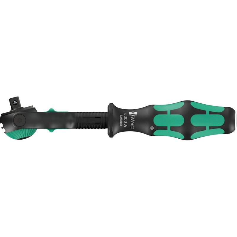 Wera 8000 A Black Edition Zyklop Speed Ratchet with 1/4″ Drive