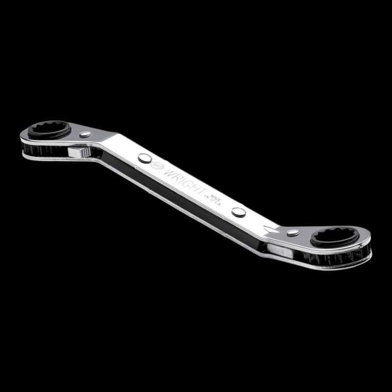Wright Tool 9427 Nominal Size 12 Point Offset Reversible Ratcheting Box Wrench