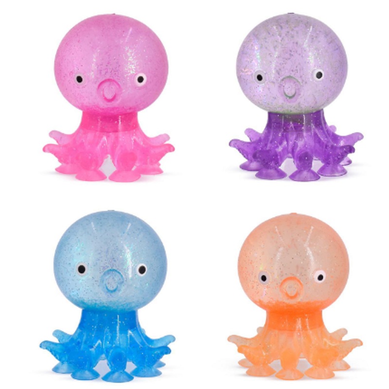 Aurora Octopus Suction Squeezy Toy