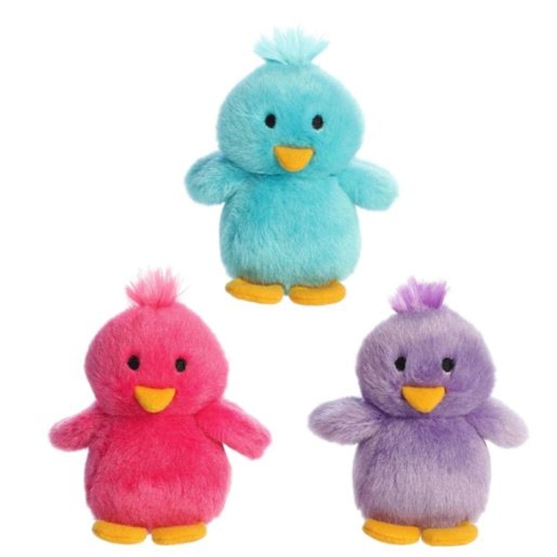 Aurora Colorful Chirpin’ Chicks Plush Toy