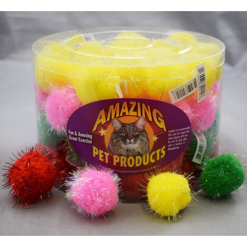 Amazing Pet Products Sparkle Ball Cat Toy