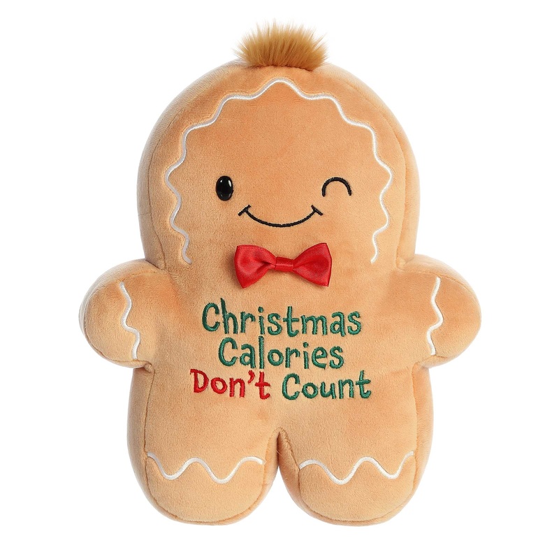 Aurora Just Sayin 10.5″ Christmas Calories Plush Toy