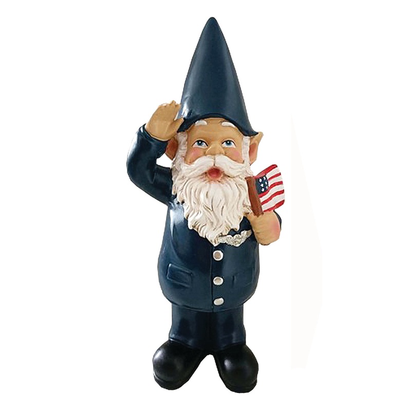 Air Force 12″ Resin Garden Gnome
