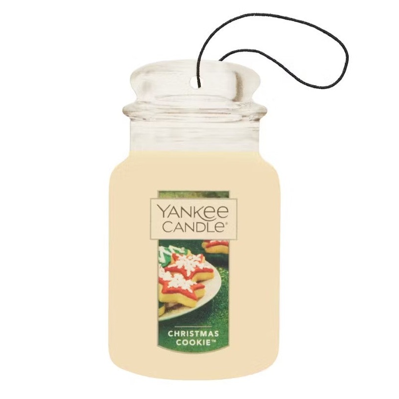 Yankee Candle Christmas Cookie Car Jar Car Freshener
