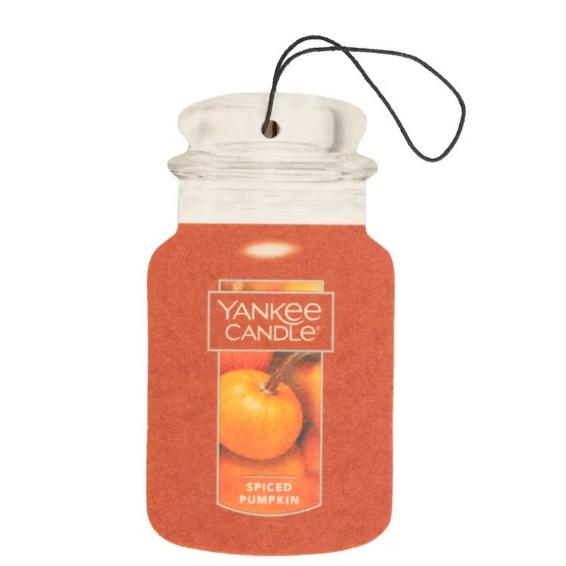 Yankee Candle Spiced Pumpkin Car Jar Car Freshener