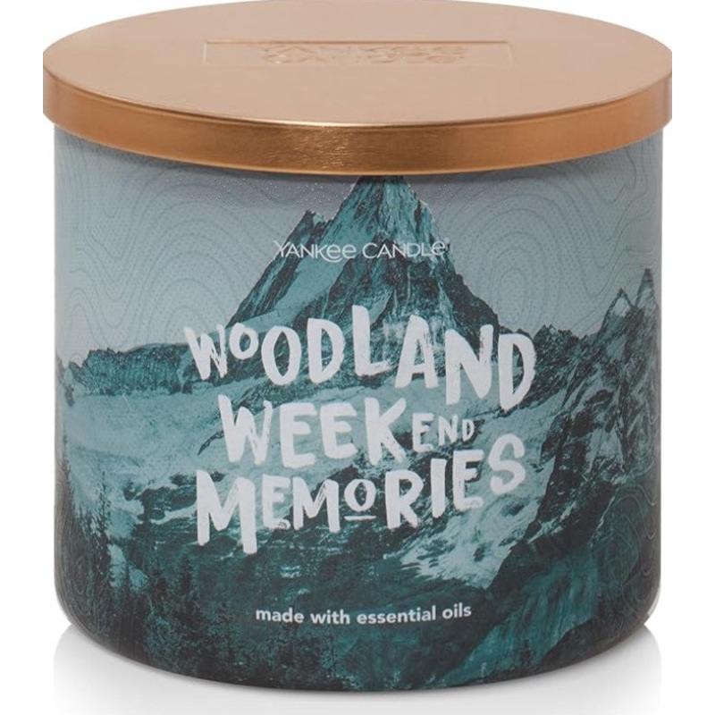 Yankee Candle Woodland Weekend Memories 3-Wick Candle