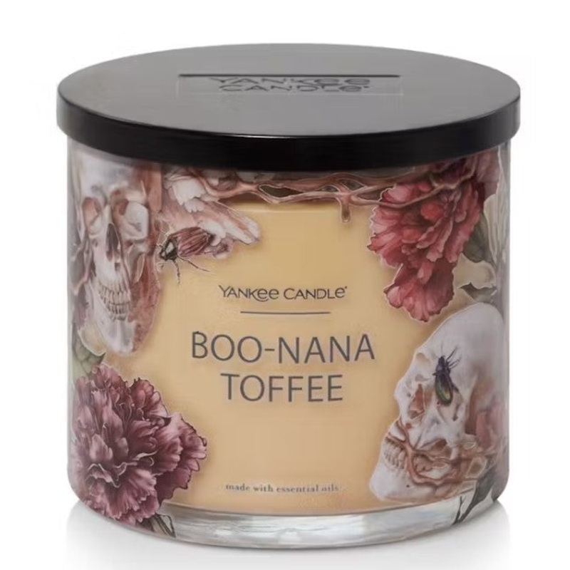 Yankee Candle Boo-Nana Toffee 3 Wick Candle