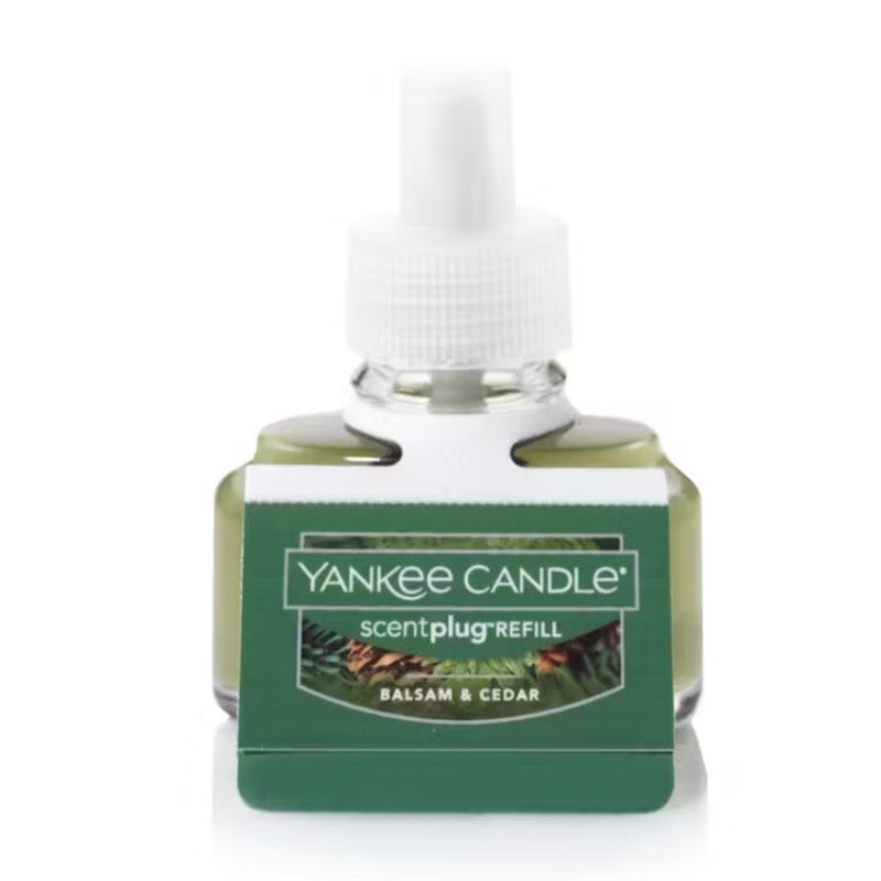 Yankee Candle Scent Plug Refill – Balsam & Cedar