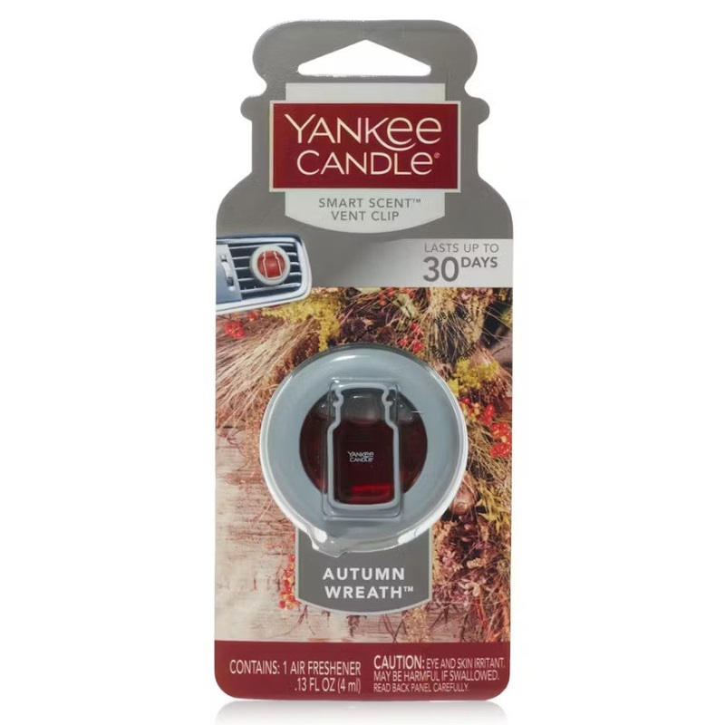 Yankee Candle Smart Scent Car Vent Clip – Autumn Wreath