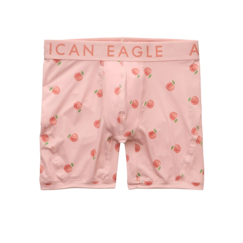 American Eagle Mens AEO Peaches 6″ Flex Boxer Briefs