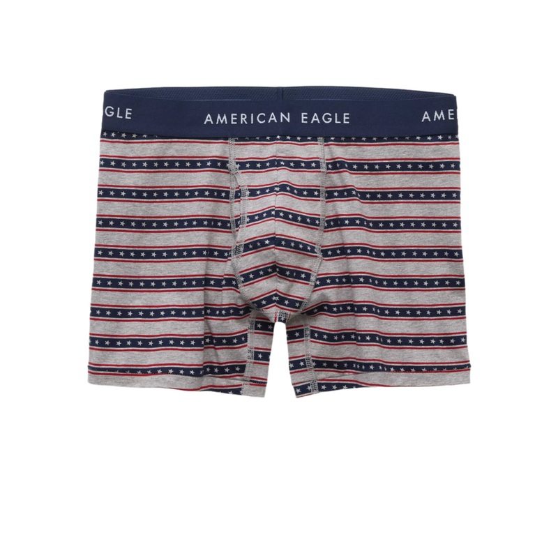 American Eagle Mens AEO USA 4.5″ Classic Boxer Briefs
