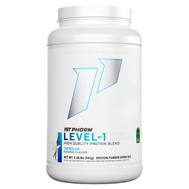 1st Phorm Level-1 Meal Replacement Protein Powder – Vanilla – 2 lbs.