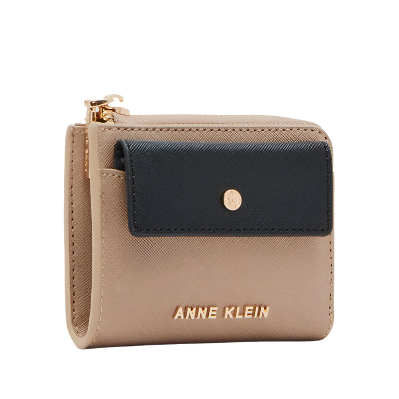 Anne Klein Logo Detail Mini Wallet