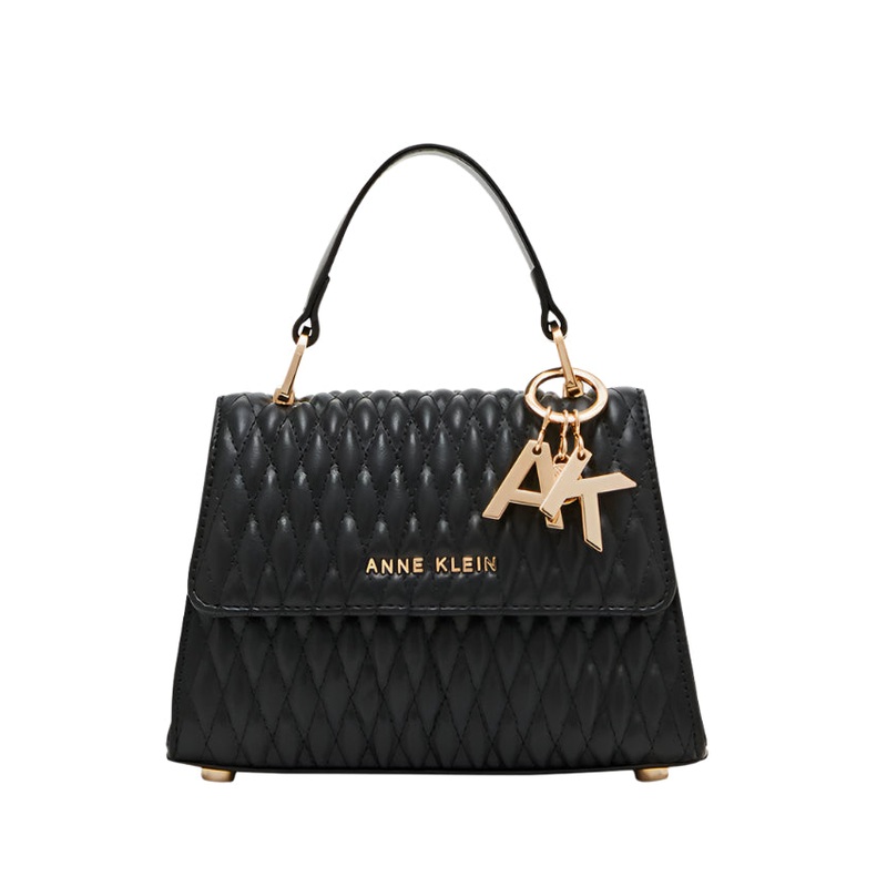Anne Klein Ruched Mini Satchel Handbag