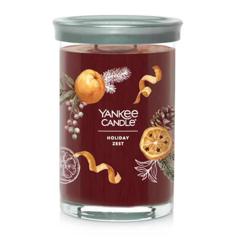 Yankee Candle Signature Large Tumbler Candle – Holiday Zest
