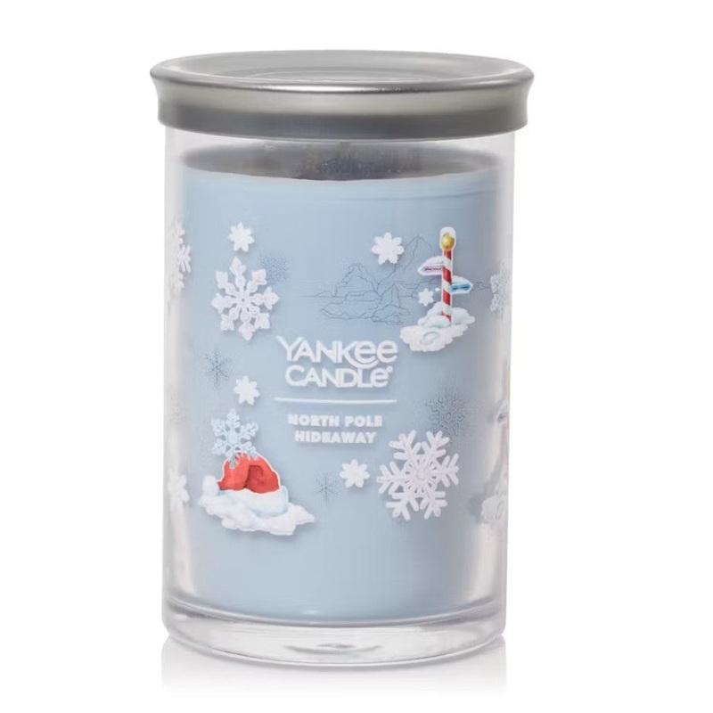 Yankee Candle Signature Large Tumbler Candle – North Pole Hideaway