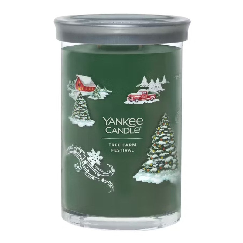 Yankee Candle Signature Large Tumbler Candle – Tree Farm Festival
