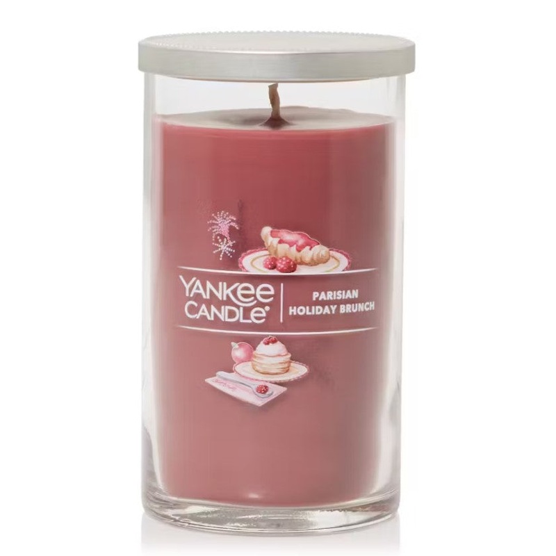 Yankee Candle Signature Medium Pillar Candle – Parisian Holiday Brunch